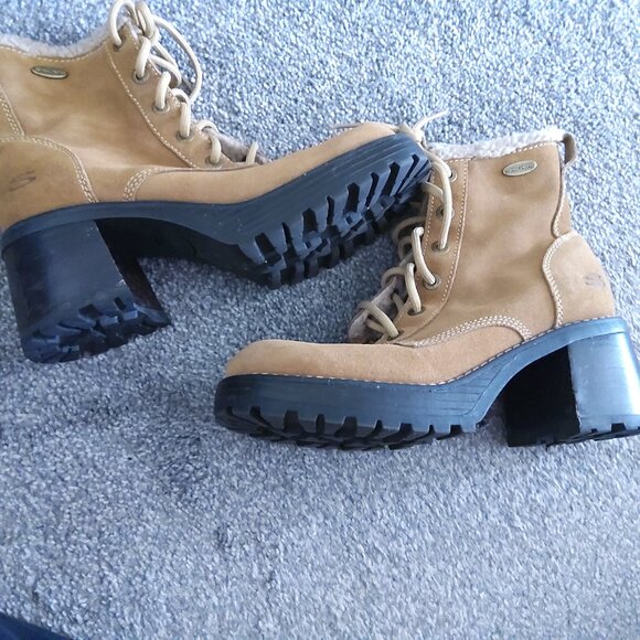 SKECHERS 90'S Y2K COMBAT TIE UP BOOTS - Picture 2 of 7